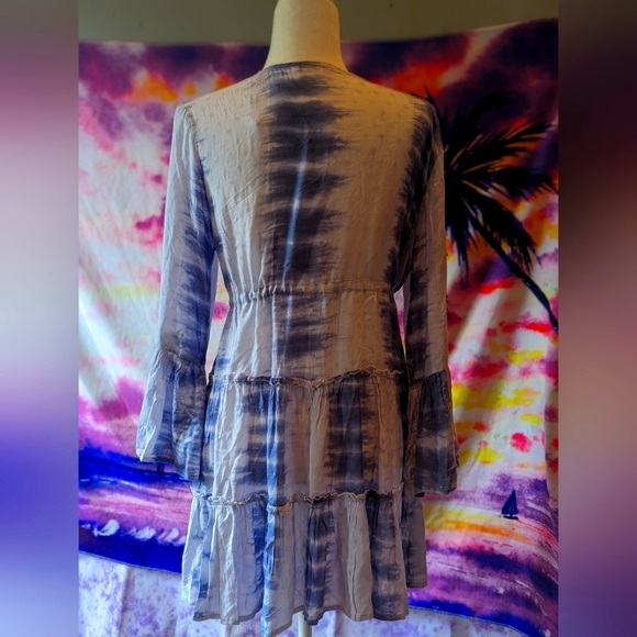 Blue Island Beach Cover up Size M. NWOT - Picture 5 of 9